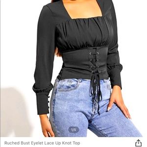 Sold ‼️New corset blouse